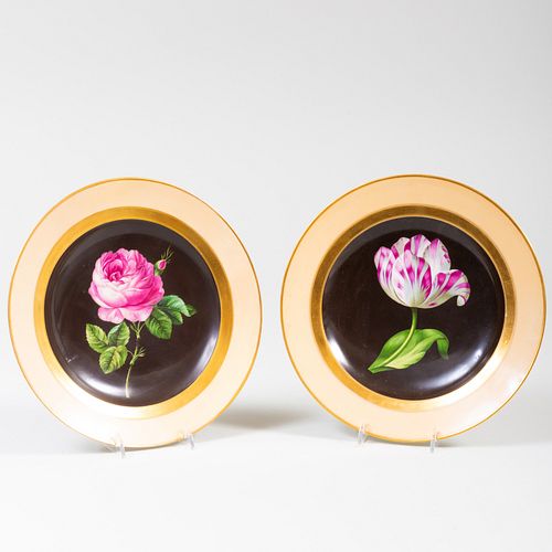 PAIR OF VIENNA PORCELAIN