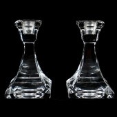 PAIR OF VILLEROY & BOCH CRYSTA