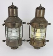 PAIR OF VINTAGE "ANKERLICHT" E