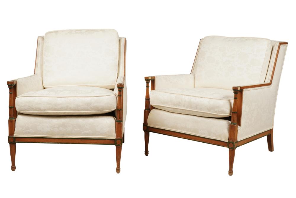 PAIR OF VINTAGE CARVED