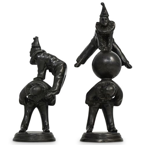 PAIR OF VINTAGE CLOWN