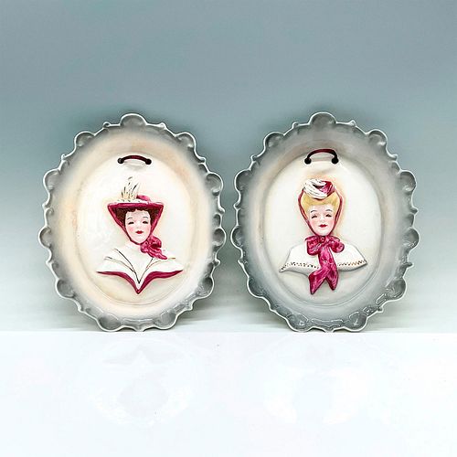 PAIR OF VINTAGE FLORENCE CERAMICS