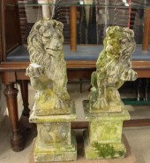 PAIR OF VINTAGE GARDEN GUARDIA