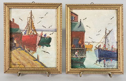 PAIR OF VINTAGE GODFREY MINIATURE