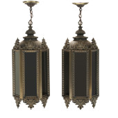 PAIR OF VINTAGE GOTHIC STYLE P