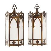 PAIR OF VINTAGE GOTHIC STYLE G