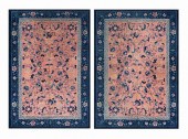 PAIR OF VINTAGE HAND-WOVEN PEK