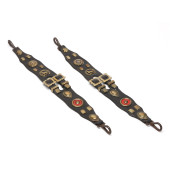 PAIR OF VINTAGE HORSE BRASSES