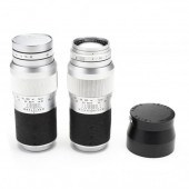 PAIR OF VINTAGE LEICA 135MM F/