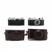 PAIR OF VINTAGE LEICA D.R.P. L
