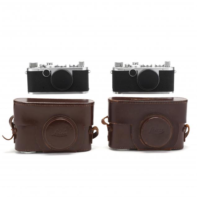 PAIR OF VINTAGE LEICA D.R.P.