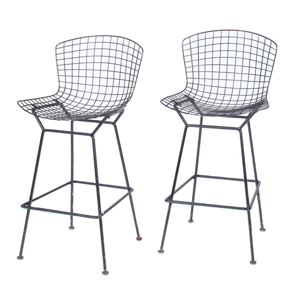 PAIR OF VINTAGE MCM HARRY BERTOIA