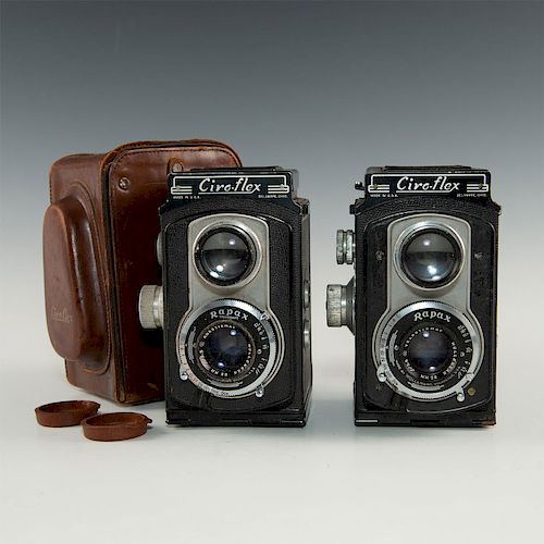 PAIR OF VINTAGE MEDIUM FORMAT