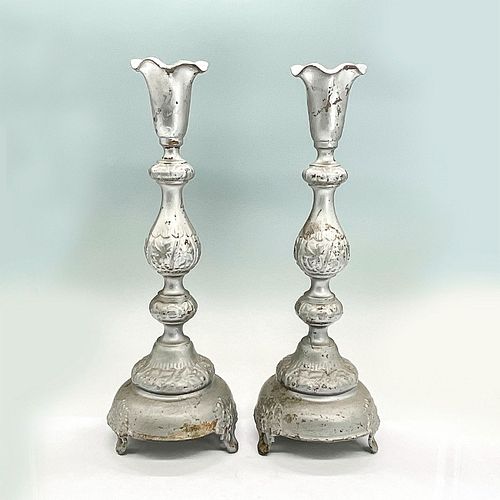 PAIR OF VINTAGE METAL