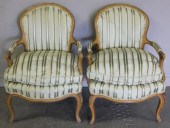 Pair of Vintage Painted Louis
