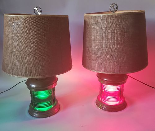 PAIR OF VINTAGE PORT AND