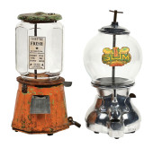 PAIR OF VINTAGE VENDING MACHIN