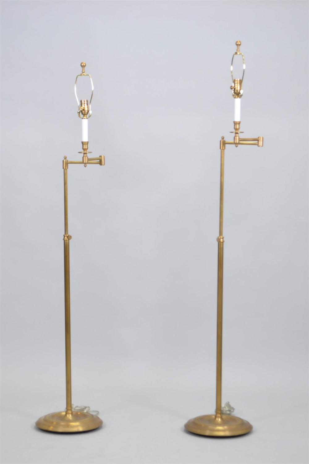 PAIR OF VISUAL COMFORT BRASS