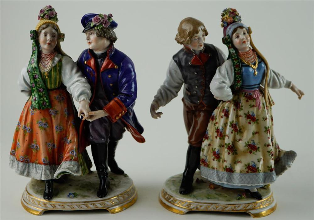 PAIR OF VON SCHIERHOLZ PORCELAIN