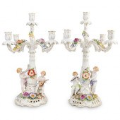 PAIR OF VON SCHIERHOLZ PORCELA