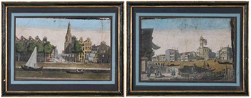 PAIR OF VUE D'OPTIQUE CUT