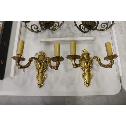 Pair of wall sconces (2), each
