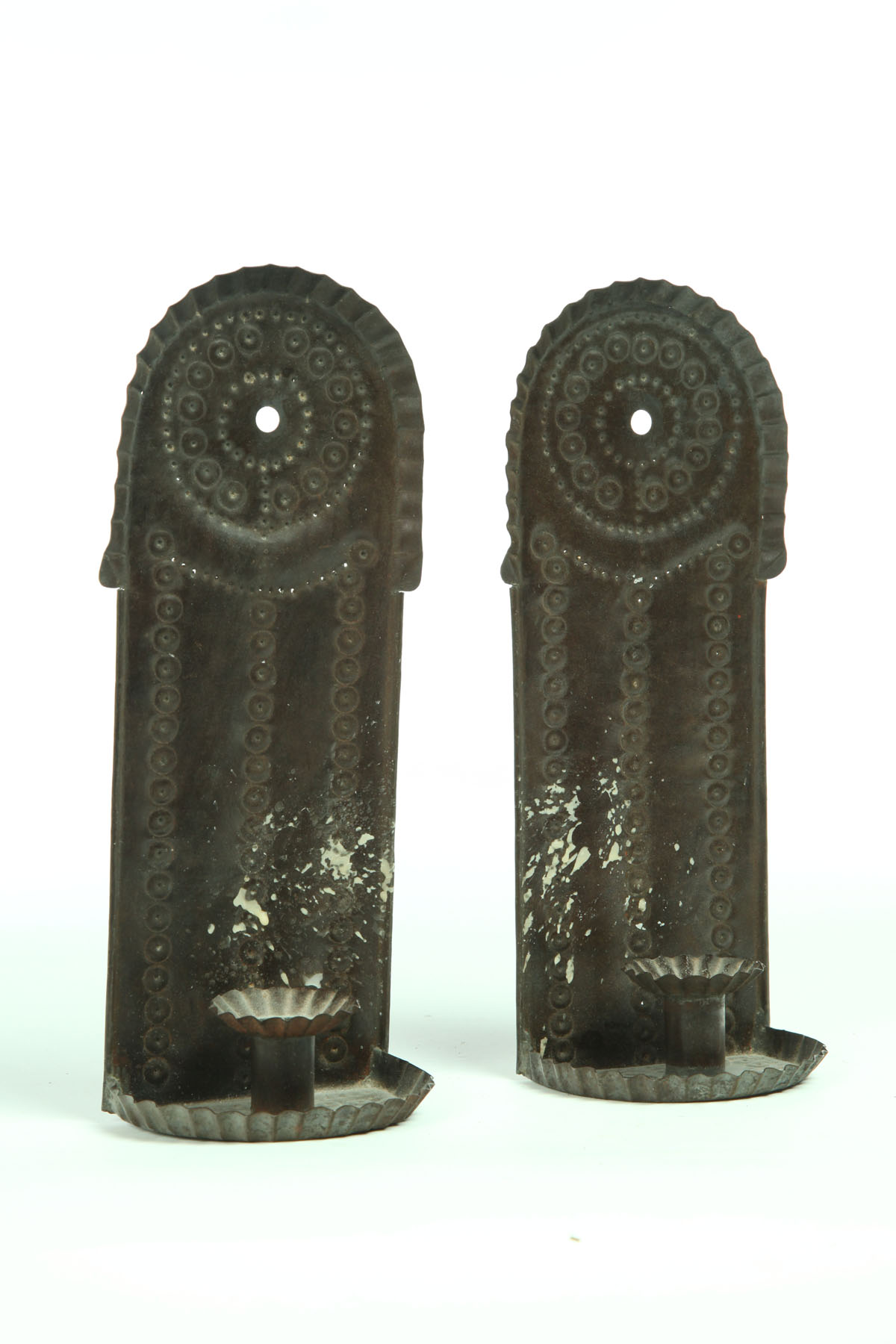PAIR OF WALL SCONCES.  American 
