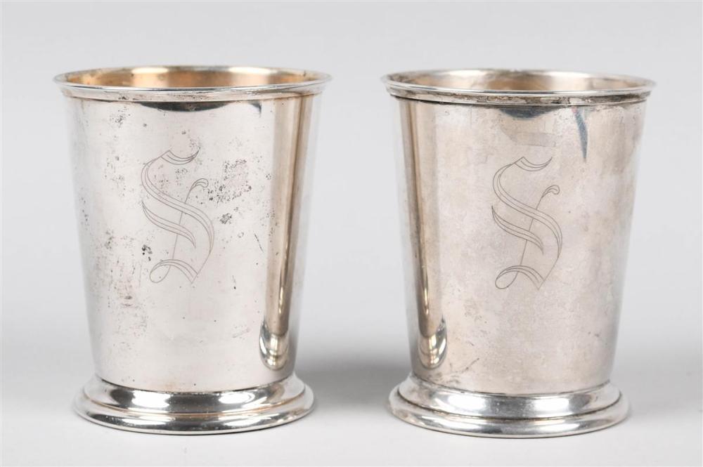 PAIR OF WALLACE SILVER JULEP