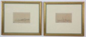 PAIR OF WALTER LANSIL PENCIL D