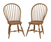 PAIR OF WARREN CHAIR WORKS BOW
