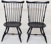 PAIR OF WARREN CHAIR WORKS NAN