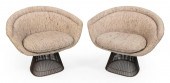PAIR OF WARREN PLATNER FOR KNO