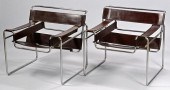 PAIR OF WASSILY STYLE CHAIRSPa