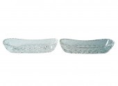 PAIR OF WATERFORD CRYSTAL CELE