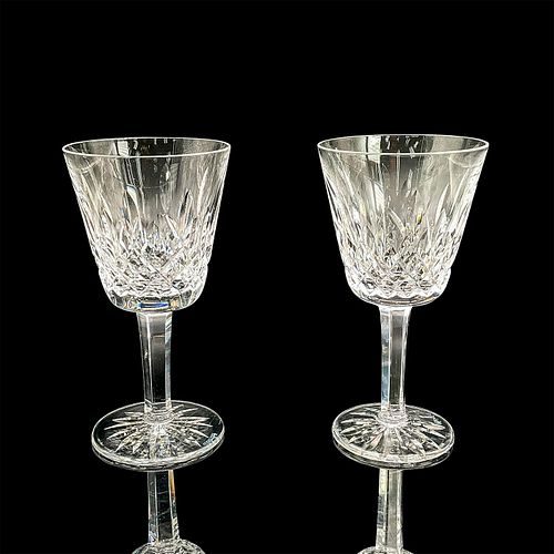 PAIR OF WATERFORD CRYSTAL LISMORE