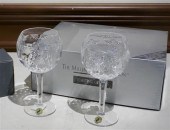 PAIR OF WATERFORD CRYSTAL TOAS