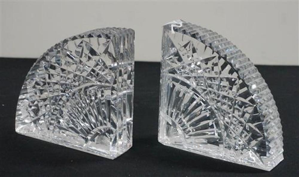 PAIR OF WATERFORD CUT CRYSTAL