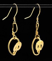 PAIR OF WEARABLE ROMAN GOLD LU