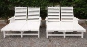 PAIR OF WEATHEREND SOUTHERN HA