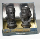 PAIR OF WEDGWOOD ROYAL SILVER