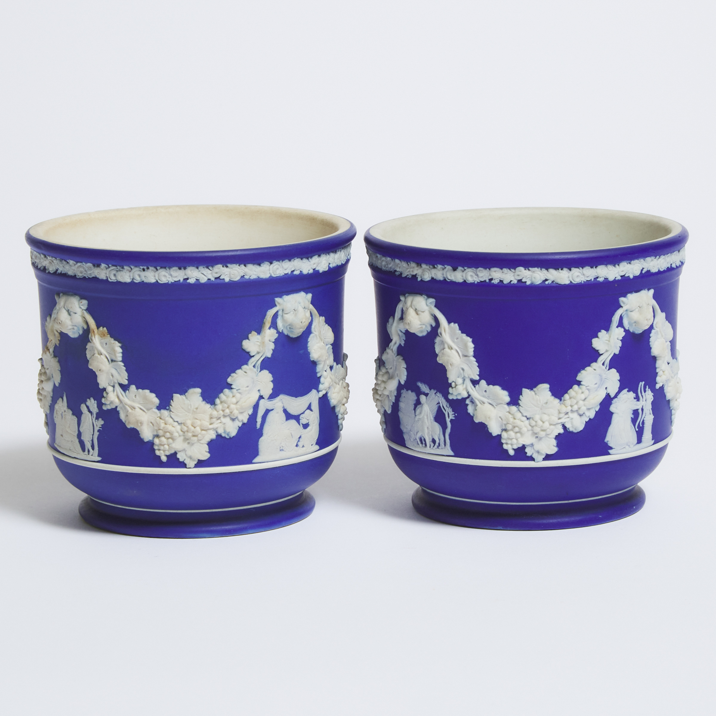 Pair of Wedgwood Small Blue