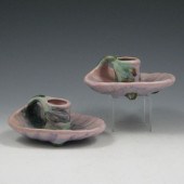 Pair of Weller Sabrinian candl
