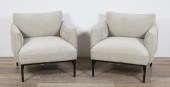PAIR OF WEST ELM CONTEMPORARY