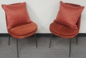 PAIR OF WEST ELM MODERN BLACK