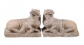 PAIR OF WESTERN JIN DYNASTY QI