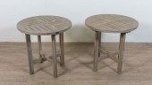 PAIR OF WESTMINSTER TEAK OUTDO