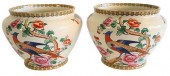 PAIR OF WHIELDON WARE F. WINKL