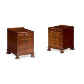 PAIR OF WHYTOCK & REID MAHOGAN