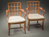PAIR OF WIENER WERKSTäTTE WALN