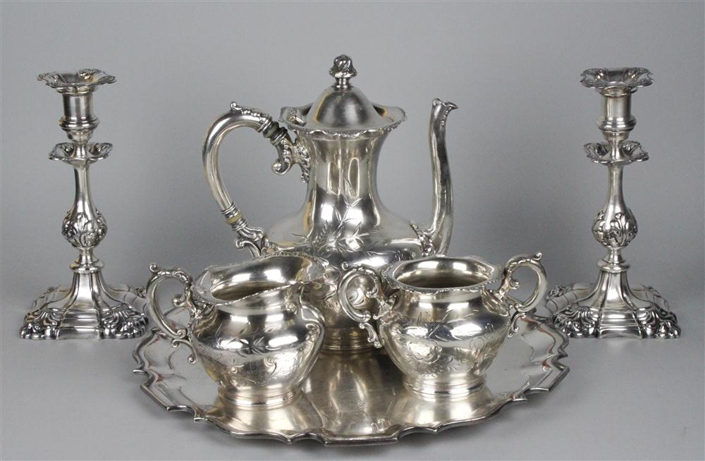 PAIR OF WILCOX SILVERPLATE